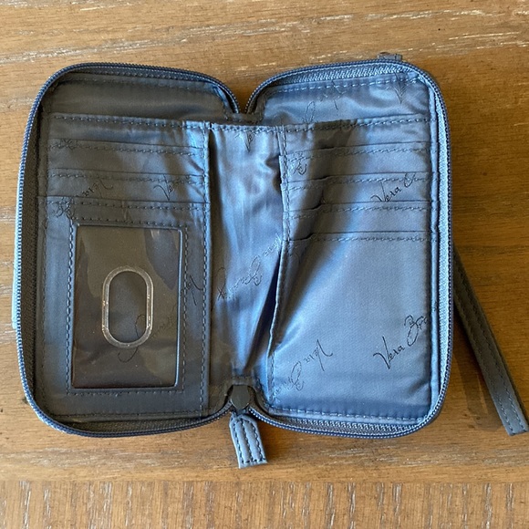 Vera Bradley Gray Wristlet - Picture 5 of 10